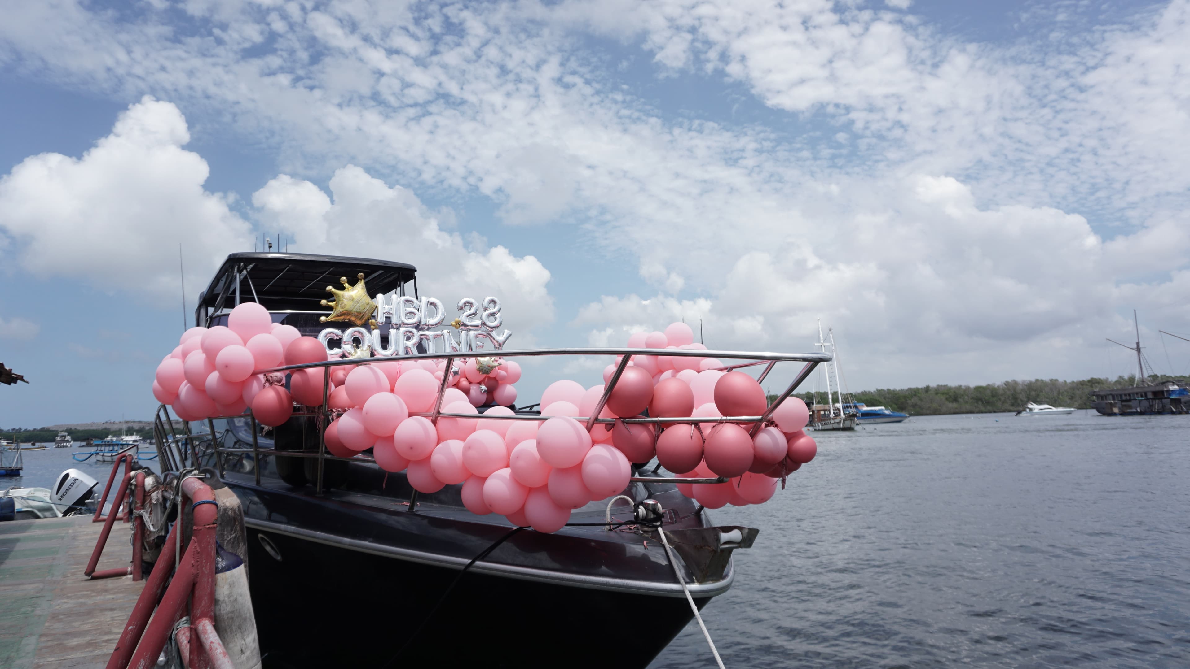 A Birthday on the Water. Full Day Sailing to Nusa Penida.